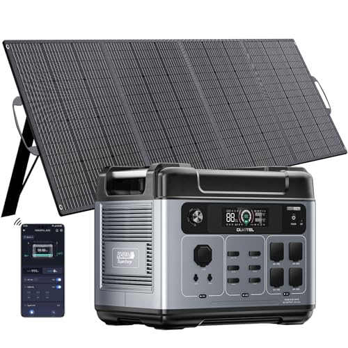 OUKITEL P2001 Pro 3200W/2048Wh Power Station With 200W Solar Panel