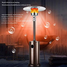 Outdoor Gas Patio Heater Heaters for Home Fast Heating Energy Efficient Safe Adjustable Temperature Radiator Dumping Protection for Garden Outside-C (natural Gas) 224cm(88in) (224cm(88in) B ())