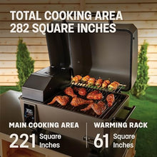 Tytus Portable Tabletop Pellet Smoker & Cover, 285 sq in Cooking Area