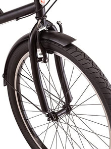 Schwinn Huron Adult Beach Cruiser Bike 26-Inch 7-Speed Black