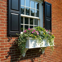 Good Directions 48 Inch Long Hudson Window Box Planter, Maintenance Free Cellular PVC, Outdoor Flower Box for Windows, Porch & Deck