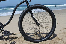 Firmstrong Men's Beach Cruiser Bike 21-Speed 26-Inch Matte Black