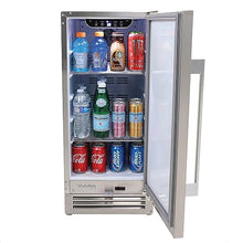 DUURA Elite Beverage Refrigerator for Built-In or Freestanding and Indoor or Outdoor Use, Stainless Steel Construction with Reversible Door Drink Fridge Holds 96 Cans, 2.9-Cu.Ft., Metallic