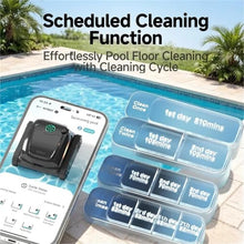 Pool Vacuum, S2 Cordless Pool Vacuum Robot Double Filtration 7800mAh Battery Suction APP Control Pool Cleaner for Large Pools for Floor/Wall