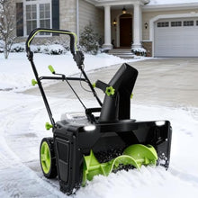 Cordless Electric Snow Blower, 40V 20-Inch Clearing Width 2 Batteries