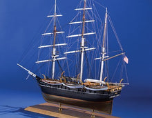 Model Expo Model Shipways Charles Morgan Whale Bark 1:64 Scale Wood Ship Kit