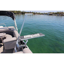 Lillipad Diving Board Pack - Includes Board, Under Mount or Ghost Mount, and Upgraded SEADEK Foam Surface (Silver Anodized Storm Grey Undermount)