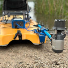 Bixpy K-1 Angler Pro Outboard Kit™ Electric Marine Trolling Motor Blue