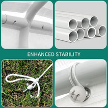 YITAHOME 20x40 ft Heavy Duty Party Tent with Removable Sidewalls White