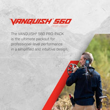 MINELAB Vanquish 560 Pro Pack Bundle, Includes Metal Detector, Two Coils, Wireless Ear Buds, and Backpack