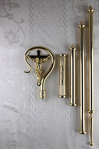 HaoLin Bishop Crosier with Case G-15-XN Gold
