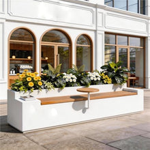 Planter Box Planter Bench Combination Flower Box Planting Trough