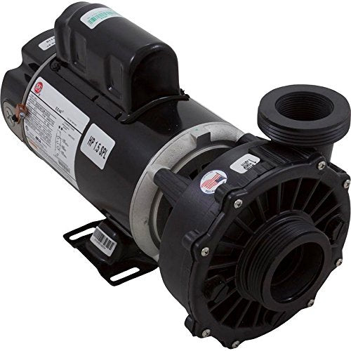 Waterway Hi-Flo Side Discharge 1-1/2HP Dual-Speed Spa Pump, 115V 3420610-10