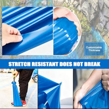 Gaommini 4x5m 5x6m 6x8m HDPE Pond Liner – Rubber Outdoor Pond Liners Sealing Film Damp Proof Membrane for Koi Ponds&Water Gardens, Waterproof Tarpaulin, Blue(32.8x39.3ft)
