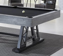 Empire USA Plank & Hide Amber Billiard Pool Table Charcoal