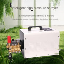 TYQMYSM 4L High-Pressure Mist Machine for Landscape Cooling & Humidification | Industrial-Grade Stainless Steel Fog System with Remote Control, 3-8μm Ultra-Fine Spray