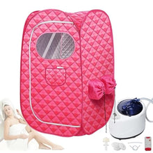 YQDDM Portable Sauna Steam Tent, 2 Person, 1000W Indoor Box with Remote Control, Smart Timing Setting & Independent Zipper On Both Sides