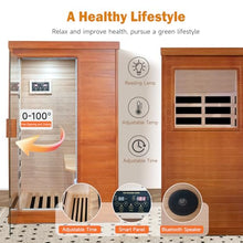 Daleyzay 1 Person Mini Far Infrared Sauna Natural