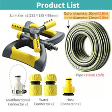 Garden Misting Watering System with 360° Adjustable Sprinkler