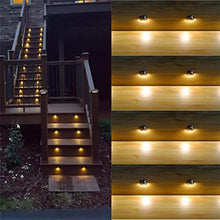 Low Voltage LED Deck Lights,Landscape Step Lights with 3W Integrated LED Chips,Die Cast Aluminum 12V AC/DC Stair Railing Post Accent Lighting Fixtures with Black Powder Coated Finish,2pcs (20pcs )
