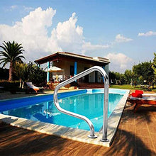 Swimming Pool Handrail 31"X31" Pool Railing for Inground Pool Entry Spa Handrail Rustproof Safety Handle