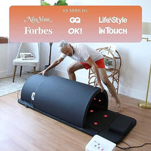 LifePro Far Infrared Sauna Dome with Red Light Therapy Stones Black