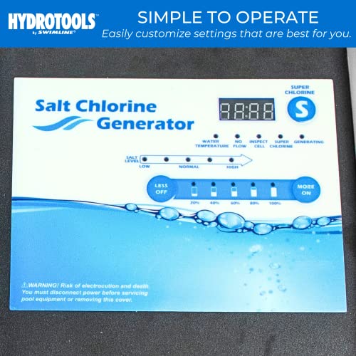 Swimline Hydrotools 87615 Salt Chlorine Generator (15K Gal)
