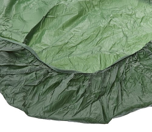 Kwik-Cover 60PK-GR 60'' Round Kwik-Cover - Green Fitted Table Cover (1 full case of 50)