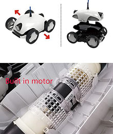 Cordless Autonomous Pool Vacuum Cleaner, Robotic Pool Cleaner, Self-Parking, with 90 Mins Maximum Runtime, 2-Motor Powerful Suction, Pool Vacuum for Above/In Ground Flat