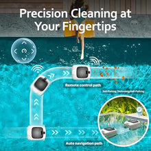 VNATWGOO Automatic Pool Cleaning Robot Cordless, with 7800mAh Battery, Electric Automatic Pool Cleaner