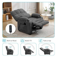 Homhougo Oversized Power Recliner Chair, 25.6" Wide Seat
