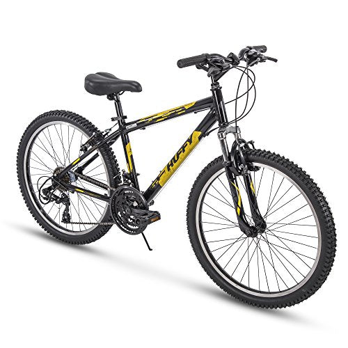 Huffy Hardtail Mountain Trail Bike Gloss Black