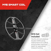 MINELAB MANTICORE High-Power Multi-IQ+ Waterproof Professional Metal Detector Bundle for Adults with Advanced Target ID — Includes 8", 11" and 15" Double-D Coils for Low, Medium and High Depth