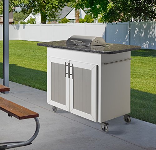 My Condo Grill Indoor Outdoor Electric Grill Cart Station