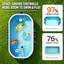 Foldable Pool,Non Inflatable Pool for Kids & Adults