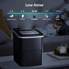TEDILUVI Countertop Ice Maker Machine Portable Makers Make 26 lbs ice in 24 hrs