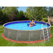 Blue Wave Trinity 18' Round Steel Wall Pool 52" Deep Multicolor