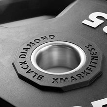 XMark Black Diamond 315 lb Set Olympic Weight Plates