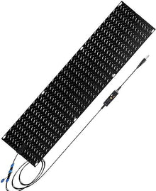 Various Sizes Snow Melting Mat, Residential Snow Melting Heated Walkway Mat, 110V Ice and Snow Melting Mats w/1.8m Power Cord, Slip-Proof, Melts 2 in o of Snow Per (1pcs-60x360cm/(23.6x142in))
