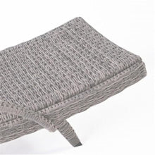 Noble House Crete Outdoor Aluminum Chaise Lounge Set of 4 Grey