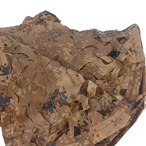 WarmHeartting Camouflage Net Digital Desert for Photography Background & Hunting Blinds