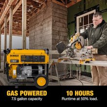 DEWALT 8125/6500- Watt Gas Powered Portable Generator with Idle Control, Covered Outlets and CO Protect -DXGNR6500 PMC166500