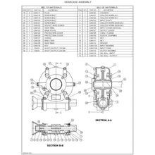 Henderson 106951SP, Gearcase Assembly, 50:1, 1-1/2" Shaft, for FSH Spreaders