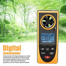 Air Wind Speed Scale Meter Multifunctional LCD Display Digital Anemometer Measuring Tools