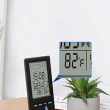 ASWRTYJO ABS Multifunctional Vertical Digital Display Electronic Thermometer Hygrometer