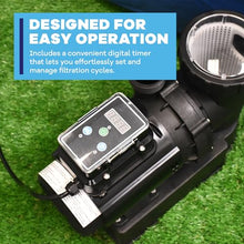 GAME | 16-Inch Sand Filter System | 0.75 HP Pump | 3698 GPH