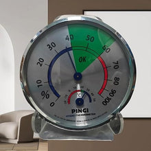 ASWRTYJO ABS Machinery Desktop Wall-Mounted Household Indoor Temperature Humidity Meter
