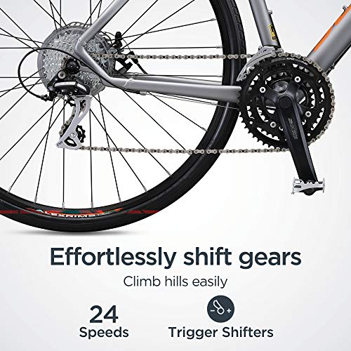 Schwinn Vantage F2 Sport Hybrid Bike Matte Grey