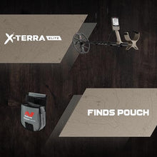 MINELAB X-Terra Elite Bundle, Waterproof, All Terrain Adult Metal Detector, Multi-IQ Precision Targeting with Simultaneous Multi-Frequency Technology, Includes Multi-Pocket, Hard Shell Finds Pouch