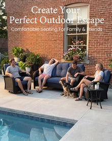 LayinSun 5 Pieces Outdoor Patio Furniture Set